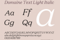 Domaine Text Light