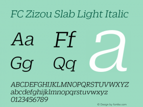 FC Zizou Slab Light