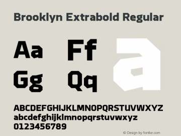 Brooklyn Extrabold