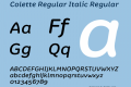 Colette Regular Italic