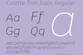 Colette Thin Italic