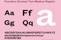 Founders Grotesk Text Medium