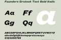 Founders Grotesk Text Bold