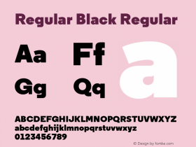 Regular Black