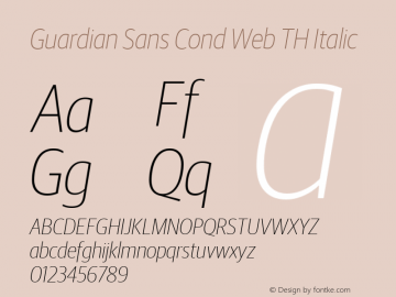 Guardian Sans Cond Web TH