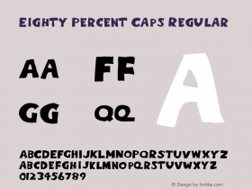 Eighty Percent Caps