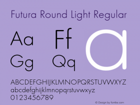 Futura Round Light