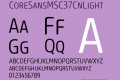 CoreSansMSC37CnLight