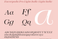 Encorpada Pro Light Italic