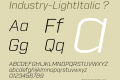 Industry-LightItalic