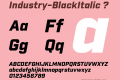 Industry-BlackItalic