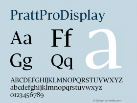 PrattProDisplay