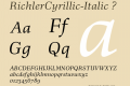 RichlerCyrillic-Italic