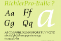 RichlerPro-Italic