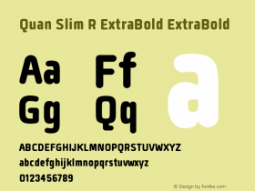 Quan Slim R ExtraBold