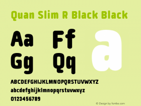 Quan Slim R Black