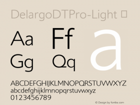 DelargoDTPro-Light