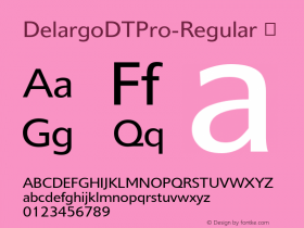 DelargoDTPro-Regular