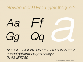 NewhouseDTPro-LightOblique