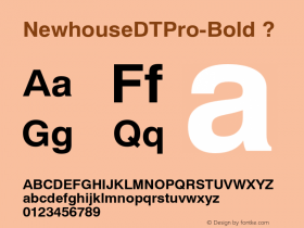 NewhouseDTPro-Bold