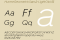 HurmeGeometricSans2-LightObl