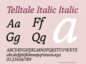 Telltale Italic