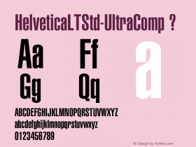 HelveticaLTStd-UltraComp