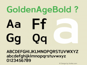 GoldenAgeBold