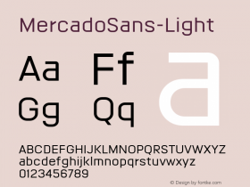 MercadoSans-Light