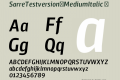 SarreTestversion-MediumItalic