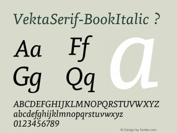 VektaSerif-BookItalic