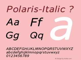 Polaris-Italic