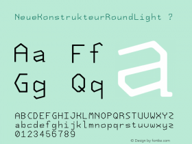 NeueKonstrukteurRoundLight