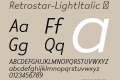 Retrostar-LightItalic