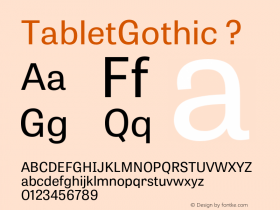 TabletGothic