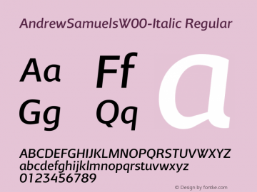 AndrewSamuels-Italic