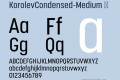 KorolevCondensed-Medium