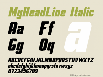 MgHeadLine