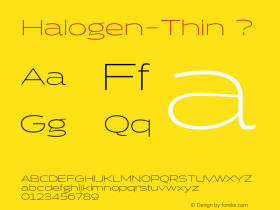 Halogen-Thin