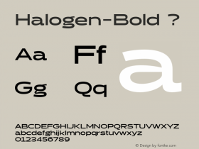 Halogen-Bold