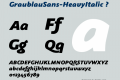 GraublauSans-HeavyItalic