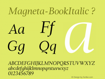 Magneta-BookItalic