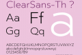 ClearSans-Th