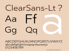 ClearSans-Lt