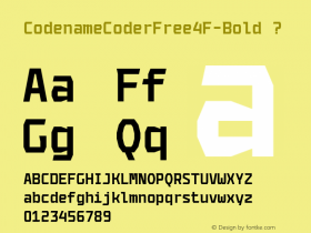 CodenameCoderFree4F-Bold