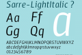 Sarre-LightItalic