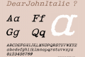 DearJohnItalic