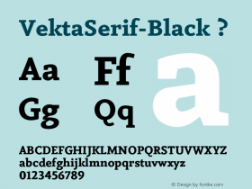 VektaSerif-Black