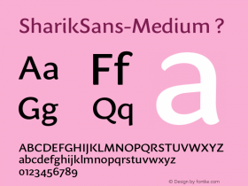 SharikSans-Medium