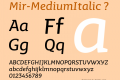 Mir-MediumItalic